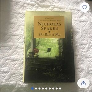The Best of Me Nicholas Sparks First Edition First Print SIGNED